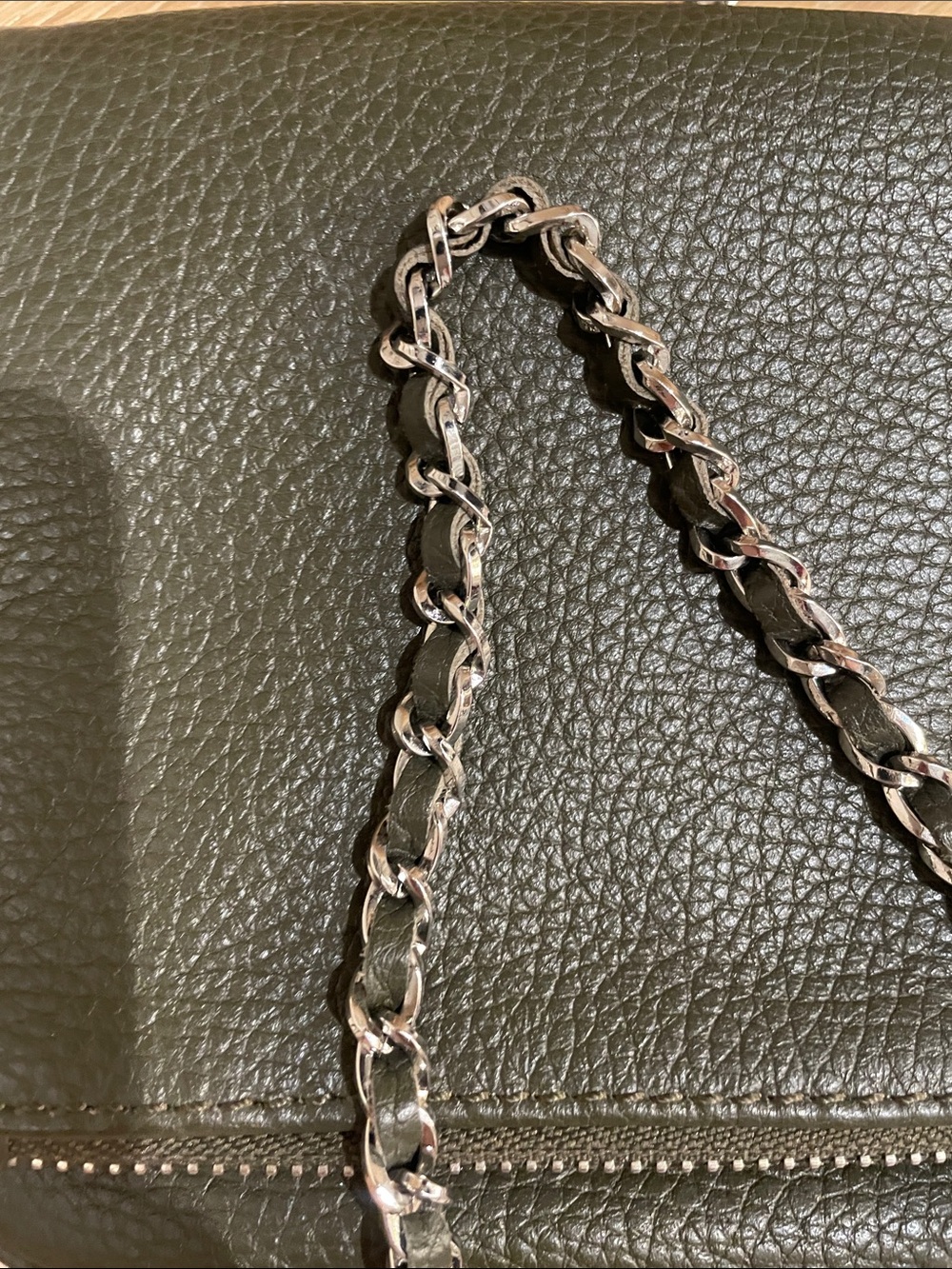 NWT Zadig & Voltaire Rock Crossbody Bag in Green/ Kaki - Picture 5 of 12